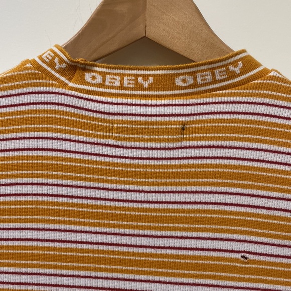 Obey Ribbed Crop Top - Picture 7 of 7